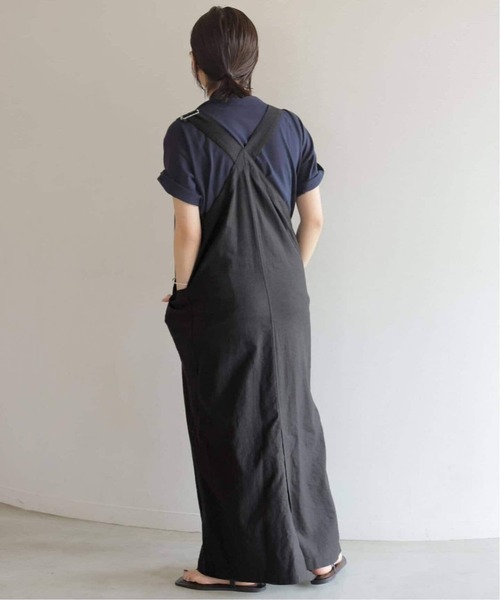 SLOBE IENA（スローブイエナ）の「《追加5》アイラインジャンパースカート（ジャンパースカート・レディース・チャコールグレー/ブラック・FREE）」の9枚目の写真