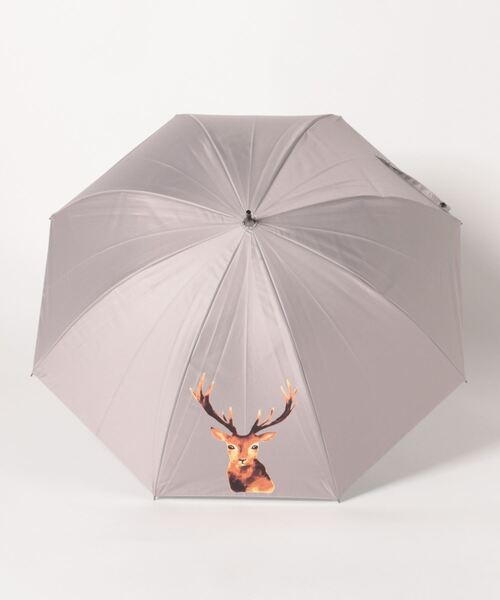 macocca(マコッカ)の「完全遮光 日傘 竹手元 ショート傘 動物柄 デザインシリーズ(長傘・レディース・モカ/ブラック/オフホワイト・FREE)」の21枚目の写真