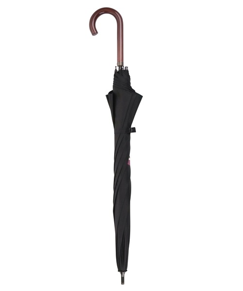 macocca(マコッカ)の「完全遮光 日傘 竹手元 ショート傘 動物柄 デザインシリーズ(長傘・レディース・モカ/ブラック/オフホワイト・FREE)」の12枚目の写真