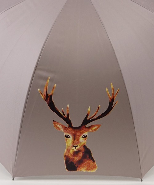 macocca(マコッカ)の「完全遮光 日傘 竹手元 ショート傘 動物柄 デザインシリーズ(長傘・レディース・モカ/ブラック/オフホワイト・FREE)」の18枚目の写真