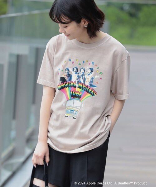 Ray BEAMS(レイビームス)の「GOOD ROCK SPEED × Ray BEAMS / 別注 ROCK Tシャツ(Tシャツ/カットソー・レディース・ホワイト/ベージュ/ブラック/ブラック系その他4・ONE SIZE)」の4枚目の写真
