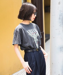 Ray BEAMS | GOOD ROCK SPEED × Ray BEAMS / 別注 ROCK Tシャツ(Tシャツ/カットソー)