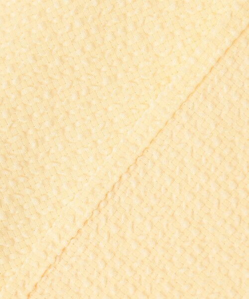 組曲（クミキョク）の「サッカーストレッチ 襟付きブラウス（シャツ/ブラウス・レディース・サックスブルー系/ブラック系/イエロー系/アイボリー系・3/2）」の12枚目の写真