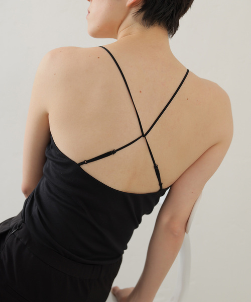 【新品】EMILY WEEK キャミソール38 黒【LALA VIE/ララヴィ】 新品】EMILY WEEK キャミソール38 黒【LALA VIE/ララヴィ