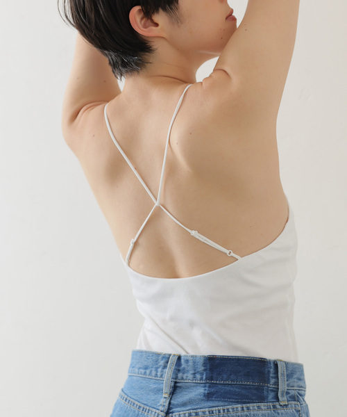 LALA VIE×EMILY WEEK バッククロスブラキャミソール 36