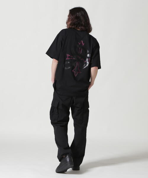 SUPPLIER（サプライヤー）の「Supplier/サプライヤー/Cross Tee（Tシャツ/カットソー・メンズ・ベージュ/ブラック・M/L/XL）」の20枚目の写真
