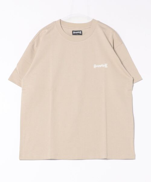 SUPPLIER（サプライヤー）の「Supplier/サプライヤー/Cross Tee（Tシャツ/カットソー・メンズ・ベージュ/ブラック・M/L/XL）」の19枚目の写真