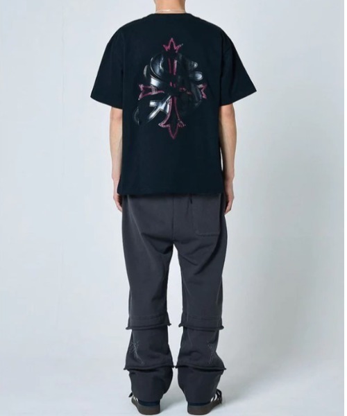 SUPPLIER（サプライヤー）の「Supplier/サプライヤー/Cross Tee（Tシャツ/カットソー・メンズ・ベージュ/ブラック・M/L/XL）」の4枚目の写真