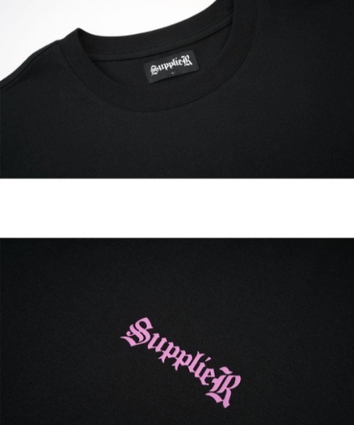 SUPPLIER（サプライヤー）の「Supplier/サプライヤー/Cross Tee（Tシャツ/カットソー・メンズ・ベージュ/ブラック・M/L/XL）」の8枚目の写真