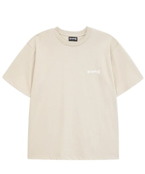SUPPLIER（サプライヤー）の「Supplier/サプライヤー/Cross Tee（Tシャツ/カットソー・メンズ・ベージュ/ブラック・M/L/XL）」の10枚目の写真