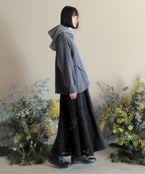 bedsidedrama（ベットサイドドラマ）の「Secret Garden Culottes（その他パンツ・レディース・ブラック/ホワイト・1）」の20枚目の写真