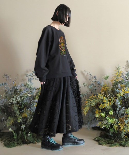bedsidedrama（ベットサイドドラマ）の「Secret Garden Culottes（その他パンツ・レディース・ブラック/ホワイト・1）」の14枚目の写真