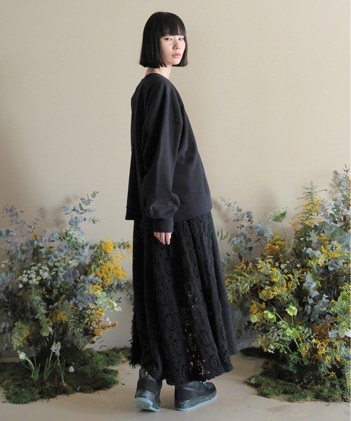 bedsidedrama（ベットサイドドラマ）の「Secret Garden Culottes（その他パンツ・レディース・ブラック/ホワイト・1）」の15枚目の写真
