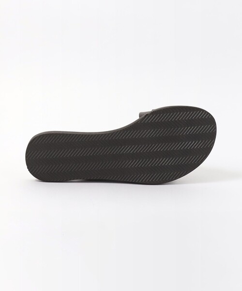 green label relaxing（グリーンレーベルリラクシング）の「【別注】＜LARTIGIANO DEL CUOIO＞フラットサンダル（サンダル・レディース・ブラック/ダークブラウン・36/37/38）」の9枚目の写真