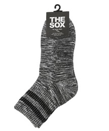 THE SOX（ザ ソックス）の「THESOX(ザソックス)スラブミックス2本ラインショートソックス（ソックス/靴下）」