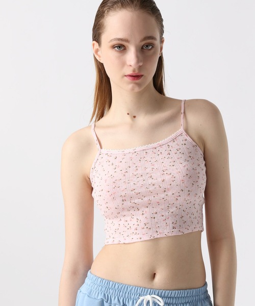 FOREVER 21(フォーエバー トゥエンティーワン)の「【2024SS】アソートコンパクトキャミ(キャミソール・レディース・ピンク/ブラック/オフホワイト/グレー・SMALL/MEDIUM)」の1枚目の写真