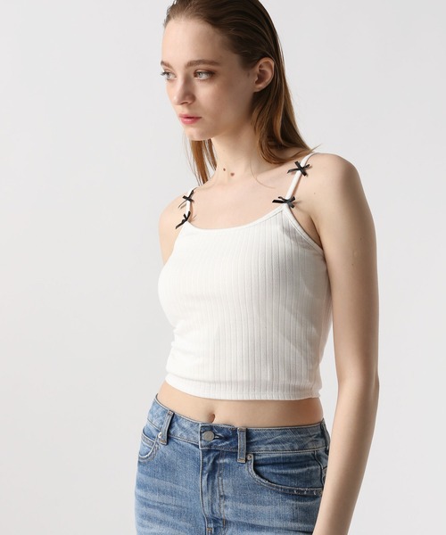 FOREVER 21(フォーエバー トゥエンティーワン)の「【2024SS】アソートコンパクトキャミ(キャミソール・レディース・ピンク/ブラック/オフホワイト/グレー・SMALL/MEDIUM)」の13枚目の写真