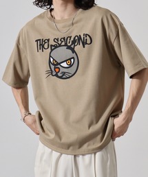 ヘビーウェイト ワイド ロゴ Tシャツ 半袖
