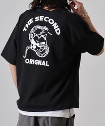 ヘビーウェイト ワイド ロゴ Tシャツ 半袖
