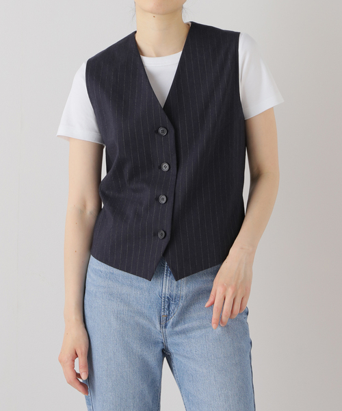 新品未使用！Spick and Span Vis/Li ジレ Spick & Span（スピックアンドスパン）の「Vis/Li ジレ（ベスト