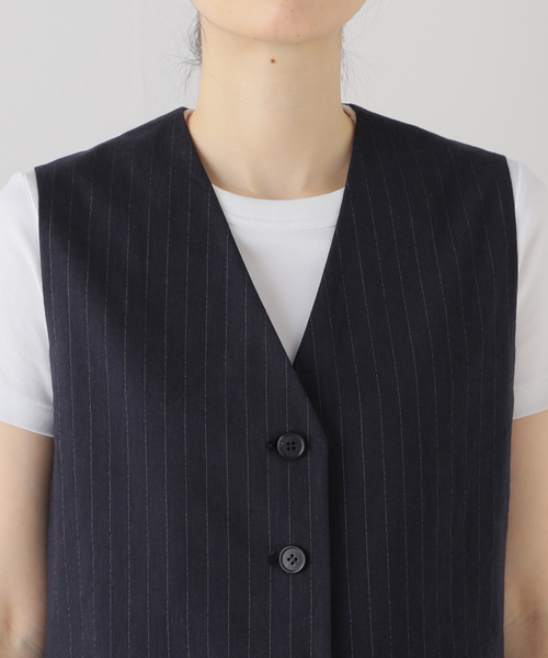 新品未使用！Spick and Span Vis/Li ジレ Spick & Span（スピックアンドスパン）の「Vis/Li ジレ（ベスト