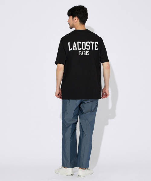 セール】【LACOSTE】バックプリントベーシックTシャツ（Tシャツ