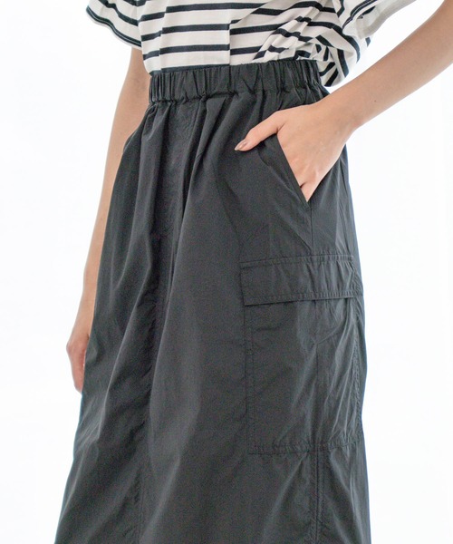 Jayro(ジャイロ)の「裏メッシュスピンドルカーゴスカート(スカート・レディース・グレー系その他/ブラック/ダークブラウン/グレー・M)」の18枚目の写真