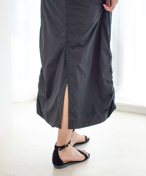 Jayro(ジャイロ)の「裏メッシュスピンドルカーゴスカート(スカート・レディース・グレー系その他/ブラック/ダークブラウン/グレー・M)」の20枚目の写真