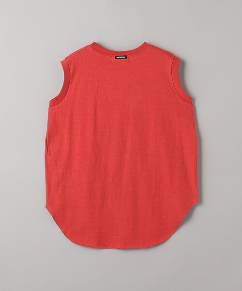 AMERICANA(アメリカーナ)の「<Americana>ラウンドヘム タンクトップ(Tシャツ/カットソー・レディース・レッド/ブラック・FREE)」の13枚目の写真