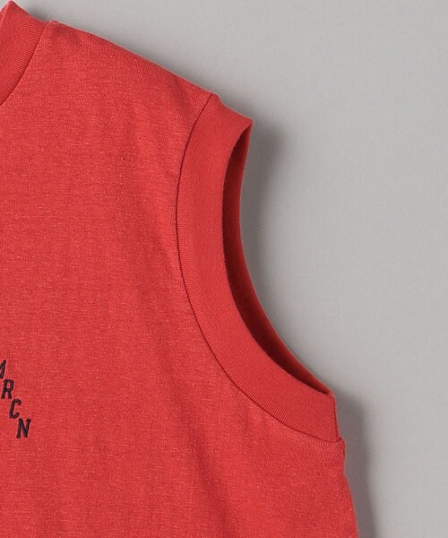 AMERICANA(アメリカーナ)の「<Americana>ラウンドヘム タンクトップ(Tシャツ/カットソー・レディース・レッド/ブラック・FREE)」の15枚目の写真
