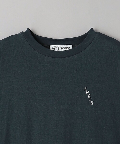 AMERICANA(アメリカーナ)の「<Americana>ラウンドヘム タンクトップ(Tシャツ/カットソー・レディース・レッド/ブラック・FREE)」の21枚目の写真