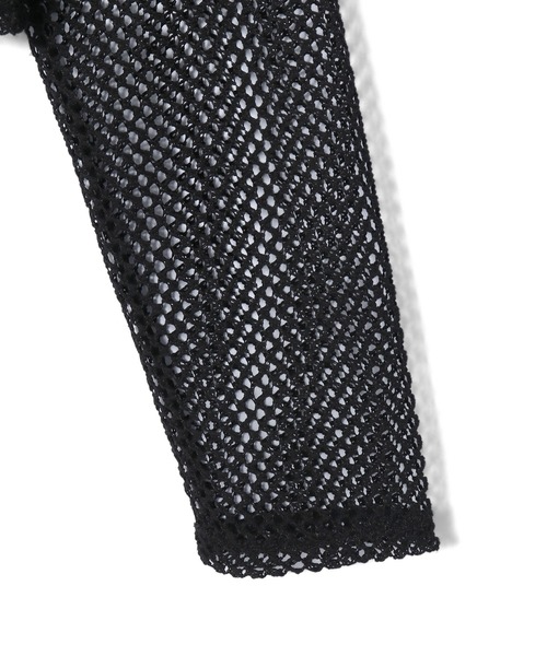 ROPE' PICNIC（ロペピクニック）の「クロップドメッシュカットカーディガン（カーディガン/ボレロ・レディース・ブラック/キナリ・38）」の17枚目の写真