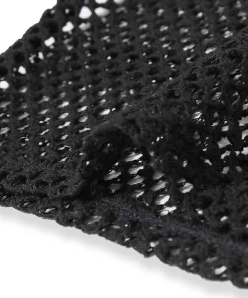 ROPE' PICNIC（ロペピクニック）の「クロップドメッシュカットカーディガン（カーディガン/ボレロ・レディース・ブラック/キナリ・38）」の20枚目の写真