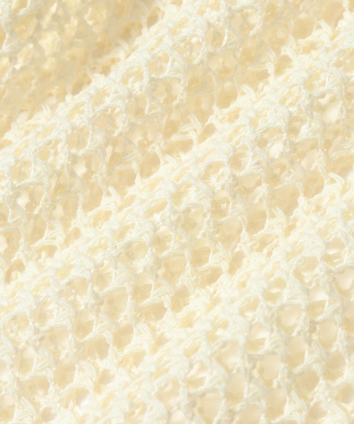 ROPE' PICNIC(ロペピクニック)の「クロップドメッシュカットカーデ(カーディガン/ボレロ・レディース・ブラック/キナリ・38)」の13枚目の写真
