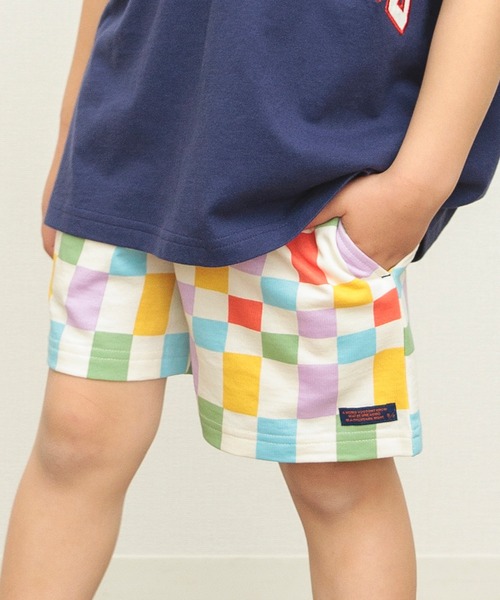 BREEZE（ブリーズ）の「カラバリイージーパンツ（その他パンツ・キッズ・ブラック/レッド/ブラウン/パープル/オフホワイト/サックスブルー/ライム/ピンク/イエロー/ブルー/グリーン/オレンジ/アイボリー/エメラルド/ストライプ/チャコール/ラベンダー/マスタード/レインボー/その他3・90/100/110/120/80/130/140）」の18枚目の写真