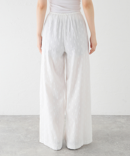 セール】【ZULU&ZEPHYR/ズールーアンドゼファー】MILK TEXTURED PANT