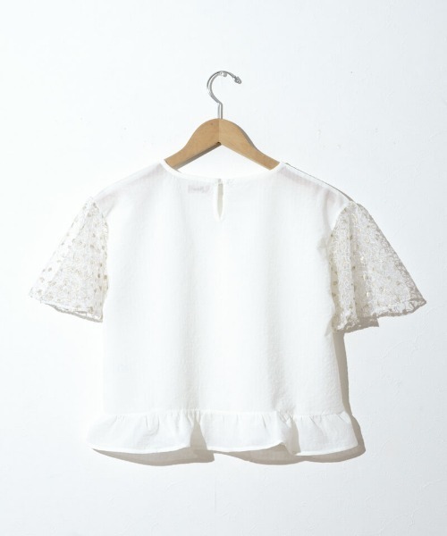 flower（フラワー）の「ブルームスリーブトップ（シャツ/ブラウス・レディース・アイボリー/ホワイト・FREE）」の12枚目の写真