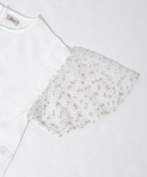 flower（フラワー）の「ブルームスリーブトップ（シャツ/ブラウス・レディース・アイボリー/ホワイト・FREE）」の10枚目の写真