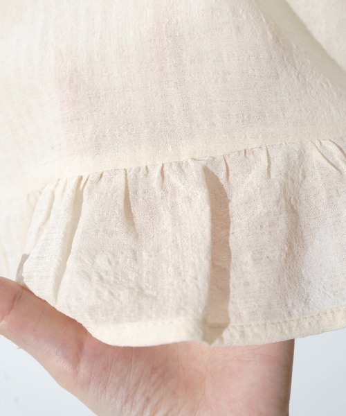 flower（フラワー）の「ブルームスリーブトップ（シャツ/ブラウス・レディース・アイボリー/ホワイト・FREE）」の16枚目の写真