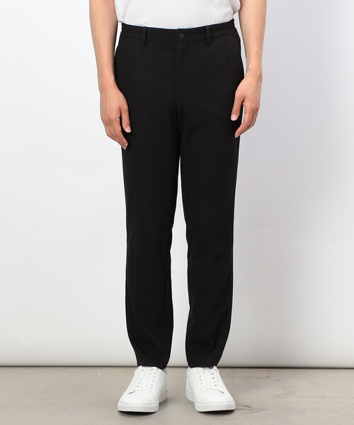 COMME CA ISM(コムサイズム)の「【セットアップ対応】ウォッシャブル サーフニット パンツ(スーツパンツ・メンズ・ネイビー/カーキ・SMALL/MEDIUM/LARGE/X-LARGE)」の7枚目の写真