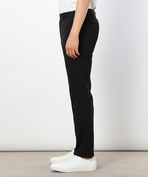 COMME CA ISM(コムサイズム)の「【セットアップ対応】ウォッシャブル サーフニット パンツ(スーツパンツ・メンズ・ネイビー/カーキ・SMALL/MEDIUM/LARGE/X-LARGE)」の8枚目の写真