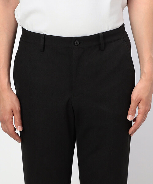 COMME CA ISM(コムサイズム)の「【セットアップ対応】ウォッシャブル サーフニット パンツ(スーツパンツ・メンズ・ネイビー/カーキ・SMALL/MEDIUM/LARGE/X-LARGE)」の10枚目の写真