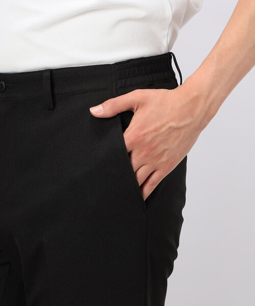 COMME CA ISM(コムサイズム)の「【セットアップ対応】ウォッシャブル サーフニット パンツ(スーツパンツ・メンズ・ネイビー/カーキ・SMALL/MEDIUM/LARGE/X-LARGE)」の12枚目の写真