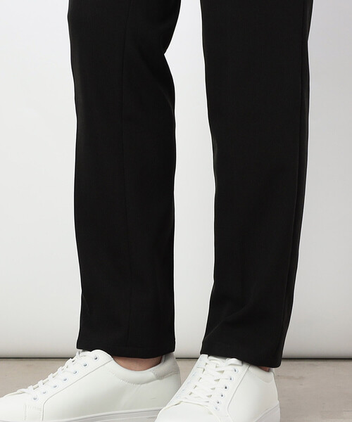 COMME CA ISM(コムサイズム)の「【セットアップ対応】ウォッシャブル サーフニット パンツ(スーツパンツ・メンズ・ネイビー/カーキ・SMALL/MEDIUM/LARGE/X-LARGE)」の13枚目の写真