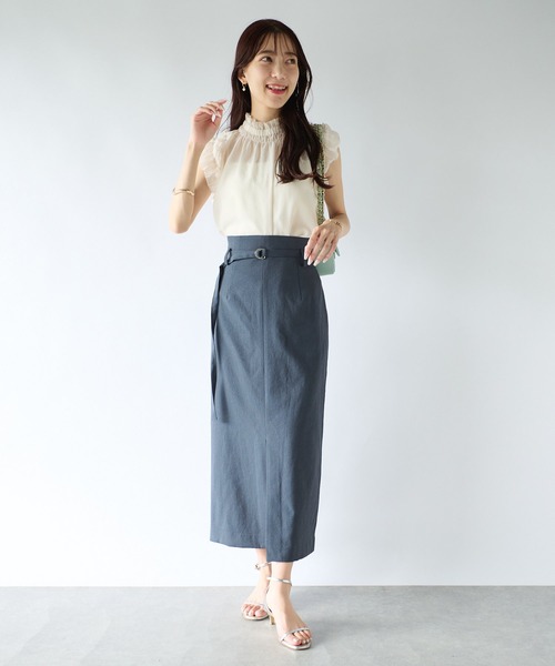 La boutique BonBon（ラブティックボンボン）の「ベルト付きナロー