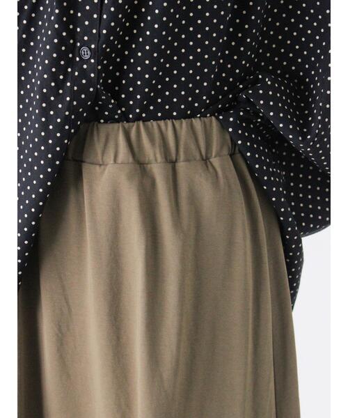 Lugnoncure(ルノンキュール)の「カットフレアスカート(スカート・レディース・ブラック/グレー/カーキ・F)」の11枚目の写真