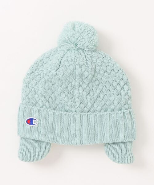 Champion(チャンピオン)の「Champion カノコ耳付きワッチ(ニットキャップ/ビーニー・キッズ・ピンク/パープル/ミント/アイボリー・FREE)」の5枚目の写真