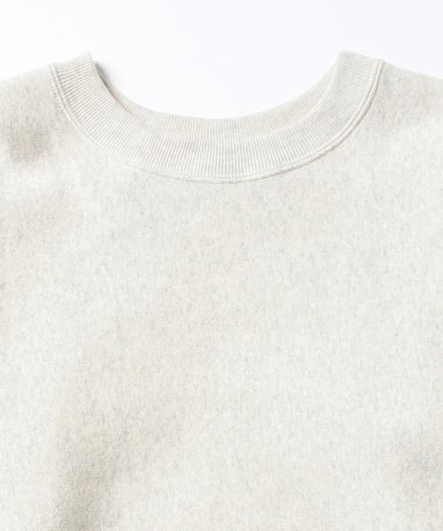 Champion（チャンピオン）の「CHAMPION / クルーネックスウェット（スウェット・レディース・オフホワイト/ブラック・SMALL）」の5枚目の写真