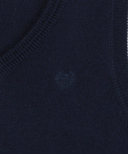 COMME CA ISM(コムサイズム)の「ベーシック ニット ベスト(100-130cm)(ベスト・キッズ・ネイビー/ブラック/グレー・100cm/120cm/130cm/110cm)」の12枚目の写真