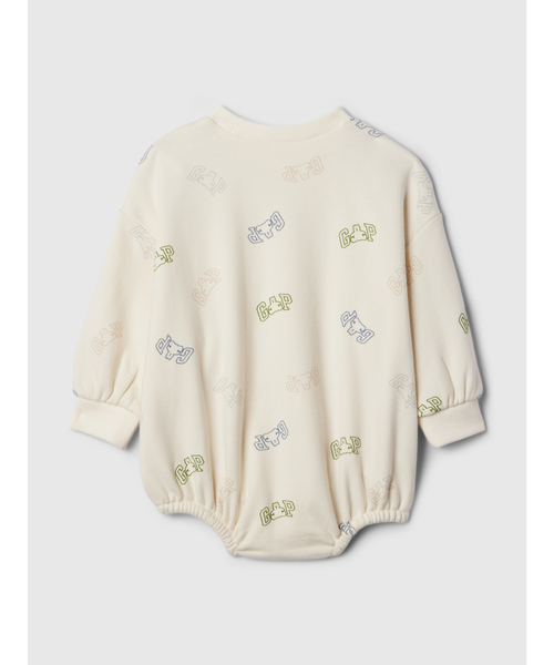 GAP（ギャップ）の「Gapロゴ バブル ボディオール (ベビー)（ロンパース・キッズ・アイボリー/ベージュ・70cm/50cm/60cm/80ｃｍ）」の3枚目の写真